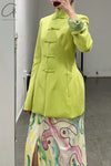 SAMUEL GUI YANG Jacket SS22 LEE01-1 Light Green PSGY1